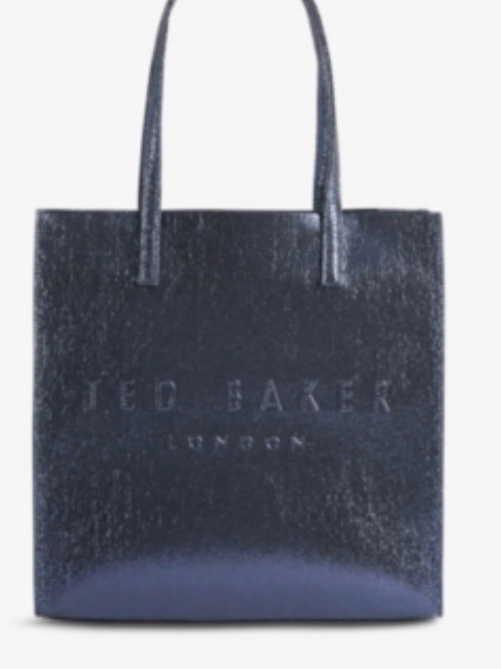 Ted Baker Navy Glitter Tote